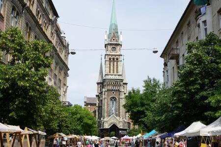 Ferienwohnung Charming Flat In The Center Budapest Exterior foto